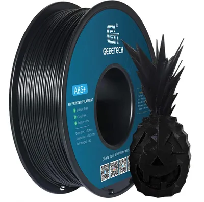 Obrázok produktu pre filament pre 3D tlačiarne - ABS 1,75 mm - 1 kg cievka - Pre 3D tlačiarne FDM - čierny