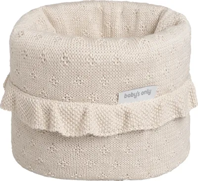 Zdjęcie produktu dla Baby's Only BO-038.039.027.50, Beżowy, Bawełna, Kosz, Okrągły