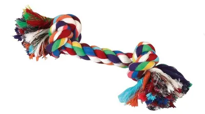 Immagine prodotto di Gioco per cani con nodo dentale in cotone 37 cm