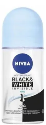 Immagine prodotto di Nivea Deoroller Black & White Invisible Pure - 50 ml