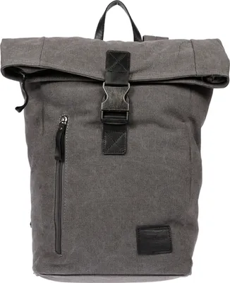 Produktbild von Rucksack Kurierrucksack Laptop Tablet Fach Schule Uni Business Canvas Herren Grau