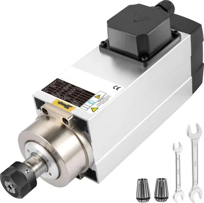 Obrázek produktu pro CNC frézovací vřeteno – motor vřetena 3 kW – vzduchem chlazené – vysoké otáčky – pro frézování a broušení
