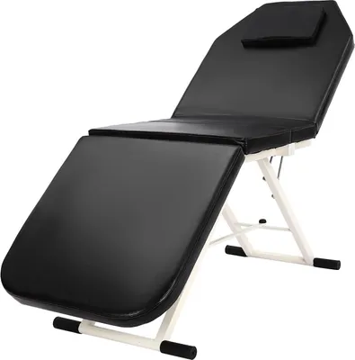 Produktbild von Massagetisch, Ergonomischer Komfort, Verstellbare Rückenlehne, schwarz