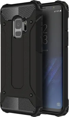 Obrázok produktu pre Techsuit Hybrid Armor – puzdro na Samsung Galaxy S9 – čierny