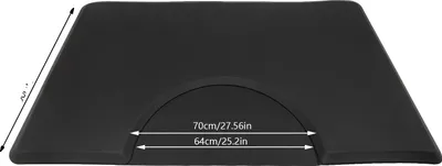 Obrázek produktu pro Kadeřnická podložka, ergonomický design, protiskluzový povrch, čtvercový tvar
