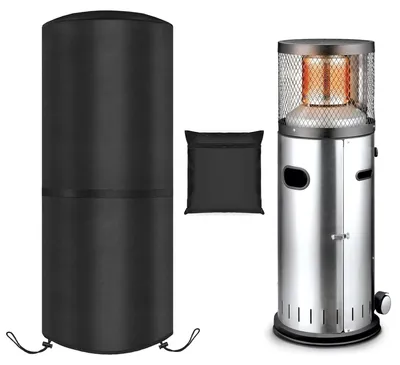 Image de Housse de protection pour radiateur de terrasse, imperméable et résistante aux UV