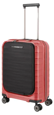 Productafbeelding van Travelite MOOBY Trolley, 4 wielen, voorvak, rood