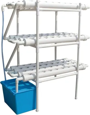 Produktbild von Gemüse Hydroponik Wachsen System Kit 3 Schichten 108 Löcher Hydroponic Grow Kit Hydroponisches System Zuhause