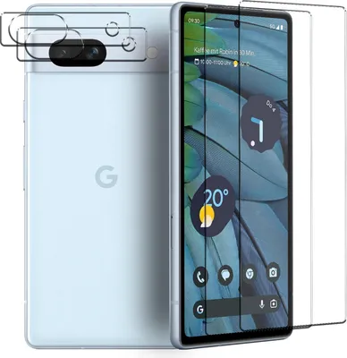 Immagine prodotto di Vetro blindato per Google Pixel 7a pellicola protettiva 2x fotocamera pellicola protettiva in vetro 2x pellicola blindata