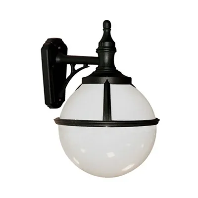 Image de Applique d'extérieur boule blanche E27 60 W Glenbeigh Elstead