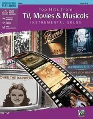 Produktbild von Top Hits from Tv, Movies & Musicals Instrumental Solos for Strings