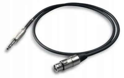 Produktbild von Proel BULK210LU05 XLR-Kabel Stereo-Klinke 0,5 m