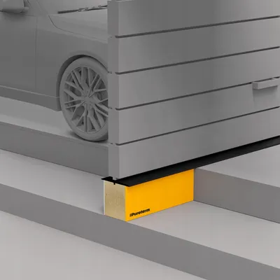 Obrázok produktu pre Puroterm HEAVY 30 cm/120 cm – izolačný prah pre dvere a garážové brány