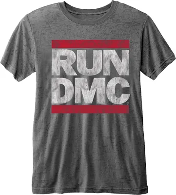 Produktbild von Run DMC - T-Shirt Logo für Herren/Damen Uni RO8171 (XL) (Anthrazit)
