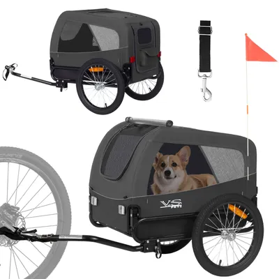 Produktbild von Tiggo VS Pet M Hundefahrradanhänger Hundeanhänger Hundetransporter Fahrradanhänger