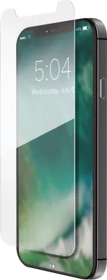 Produktbild von XQISIT Tough iPhone 12 Panzerglas Gehärtetes Glas Displayschutz - Hüllenfreundlich