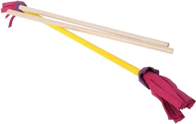 Produktbild von Eureka Jonglier Spielzeug Acrobat Flower Stick mit Handstäben rot-weiß