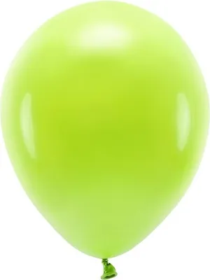 Produktbild von Öko-Luftballons 30cm Pastell, Apfelgrün (1 Packung / 100 Stück)