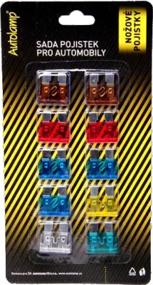 Immagine prodotto di Set di fusibili piatti 7,5-30A (10 pezzi)