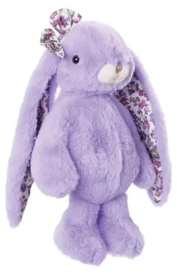 Produktbild von Bukowski Kuscheltier Hase Friendly Kanina Floral lavendel 30 cm