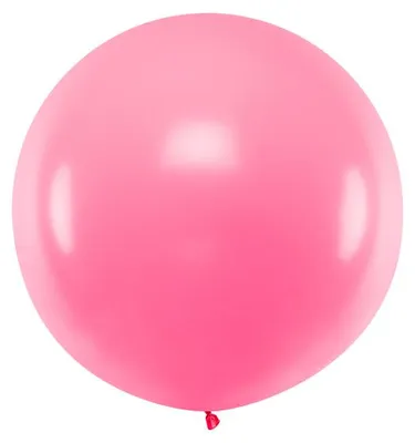 Immagine prodotto di Pallone gigante rotondo rosa | circa 1 m