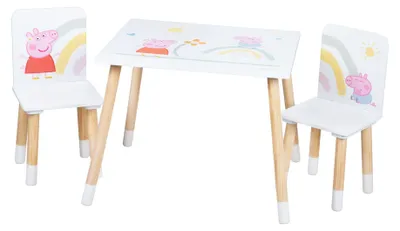 Zdjęcie produktu dla roba 450019PP1, Różowy, Biały, Drewno, Kształt prostokątny, MDF, Drewno, 50 kg, Peppa Pig, 1,5 lat(a)