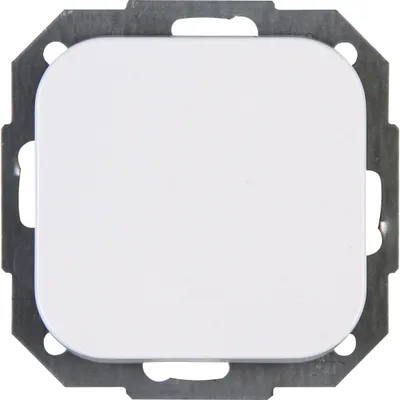 Produktbild von Kopp 689302004, Drucktasten-Schalter, Kunststoff, Thermoplast, Glanz, Weiß, IP20, IK00