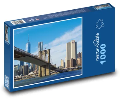 Obrázek produktu pro martinpuzzle - Puzzle 1000 - Brooklyn most - Manhattan