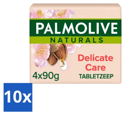 Obrázok produktu pre 10 kusov mydla Palmolive Naturals Delicate Care – výhodný balík