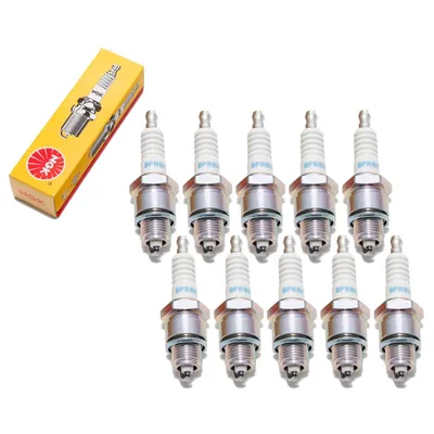 Produktbild von Zündkerzen Set NGK 10x BPR8HS Zündkerze entstört, 12,7mm Kurzgewinde Ø 14,0mm Hex 20,8mm, Elektrodenabstand 0,75mm, Wärmewert 8, 3725