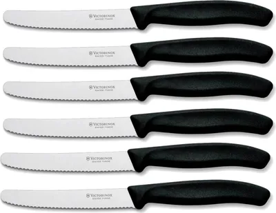Produktbild von Brötchenmesser Tomatenmesser 6-teilig Victorinox