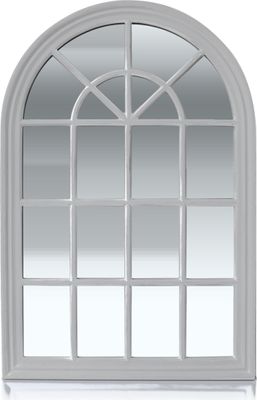 Savile Französischer Fensterspiegel Holzrahmen 120 x 80 cm