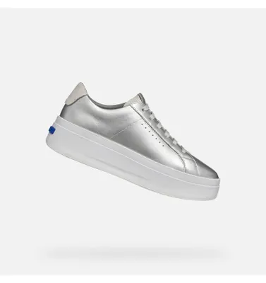 Produktbild von Geox Silberne Damen-Sneaker Gxcp-03 38