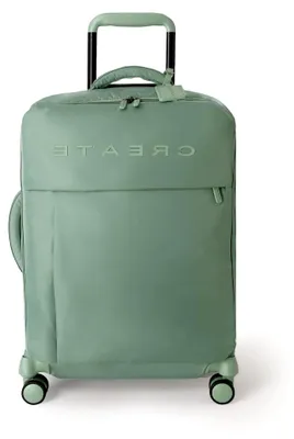 Produktbild von / Luggage Studio Soft/Polyester Soft Koffer Salbeigrün / 39x20.5x56cm / TSA Vorhängeschloss, 4 doppelte multidirektionale Räder, Teleskopgriff, wasserfestes Material, Namensschild