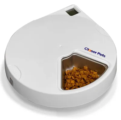 Obrázek produktu pro Closer Pets: Automatický krmítko pro zvířata s ocelovými vložkami