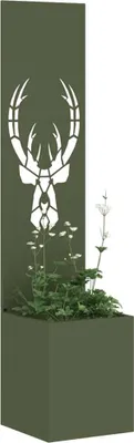 Obrázok produktu pre vidaXL Záhradná clona Olivová zelená 32 x 32 x 150 cm