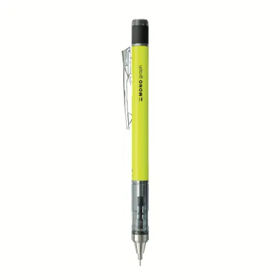 Obrázek produktu pro Tombow MONO graph Mechanická tužka - 0,5 mm - Neonově žlutá