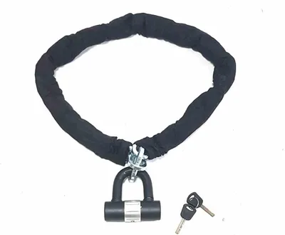 Immagine prodotto di Catena Antifurto/Lucchetto A Cavo 1,2 M Oxf-332. 10 Cm × 10 Cm × 1,2 M Ox