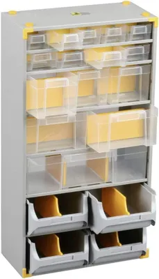 Obrázok produktu pre allit zásobník malých dielov VarioPlus Depot >M< 40 strieborná