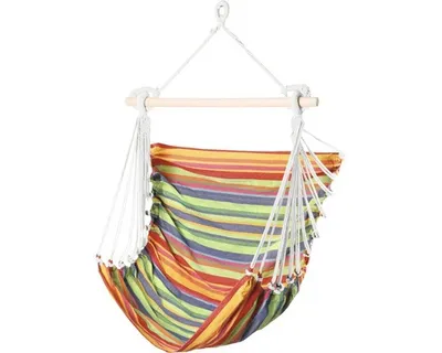 Produktbild von Conacord Hängesessel Hängeschaukel Sitzhängematte Bahia Schaukelsitz Sitzschaukel bunt Hängematte