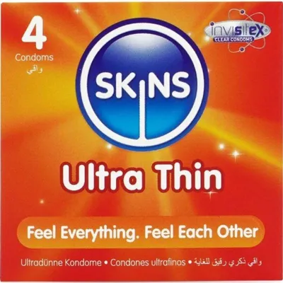 Immagine prodotto di Skins - Preservativi Ultra Sottili Premium Confezione Da 4