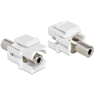 Produktbild von DeLOCK 86322, Silber, Weiß, 3.5mm, 3.5mm, 36,2 mm, 21,7 mm, 16,8 mm