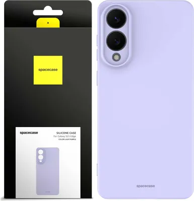 Image de Coque en silicone pour Galaxy S25 Edge Fioletowy