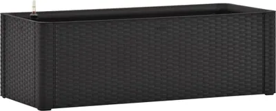 Obrázek produktu pro vidaXL Zahradní vyvýšený záhon se samozavlažovacím systémem antracit 100x43x33 cm