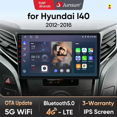 Immagine prodotto di Autoradio 2DIN da 9 pollici - Android 14 - Bluetooth 5.0 - Touchscreen e navigazione per Hyundai