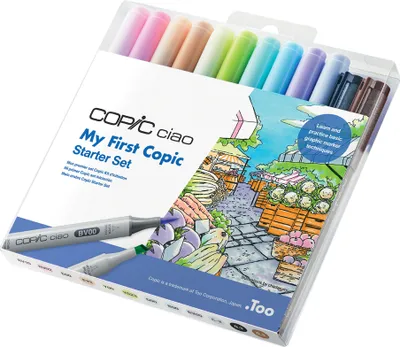 Immagine prodotto di Pennarello COPIC ciao "Il mio primo set iniziale COPIC