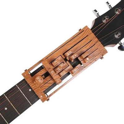 Produktbild von Gitarrenakkorddrukker für Anfänger - Für Folk-Gitarren 36-41 Zoll