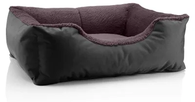 Produktbild von BedDog Hundebett Teddy, Hundesofa aus Cordura und Microfaser-Velours, waschbares