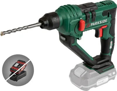 Produktbild von PARKSIDE® Akku-Bohrhammer PABH 20-Li B2 (ohne Akku / ohne Ladegerät)