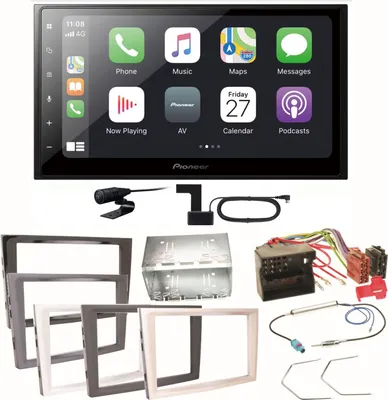 Produktbild von Pioneer SPH-DA250DAB DAB+ MP3 Einbauset für Opel Astra H Corsa D Zafira B Antara
